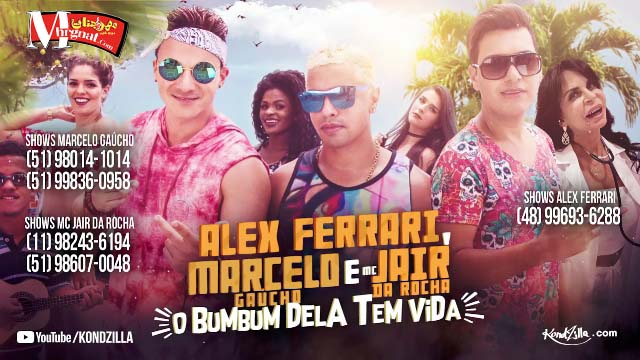 Alex Ferrari, Marcelo Gaúcho e MC Jair da Rocha - O Bumbum Dela Tem Vida (KondZilla) 1 ff copy